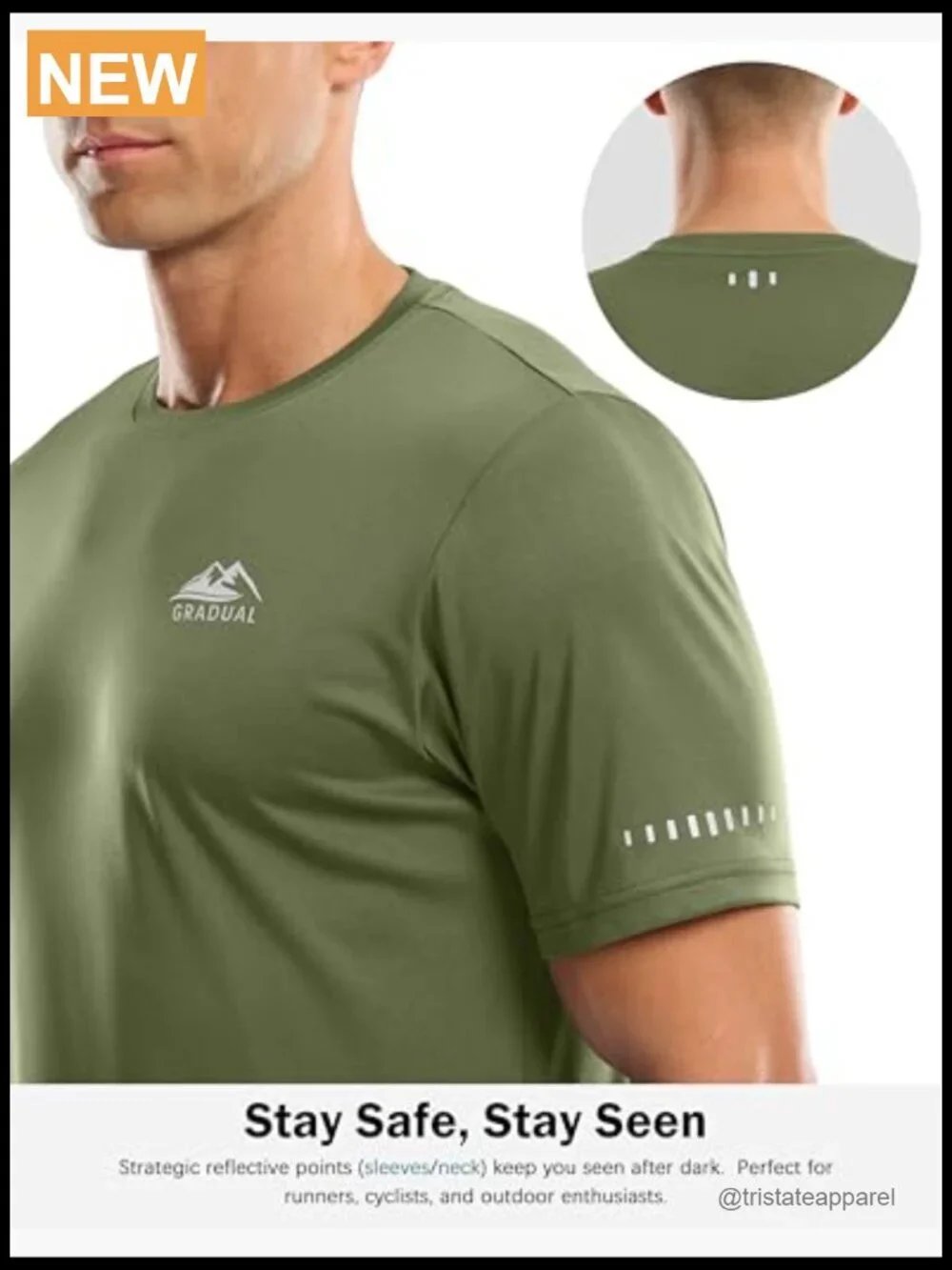 UPF 50+ Sun Protection Dry Fit Rash Guard Swim Tee 4-Way Stretch Athletic